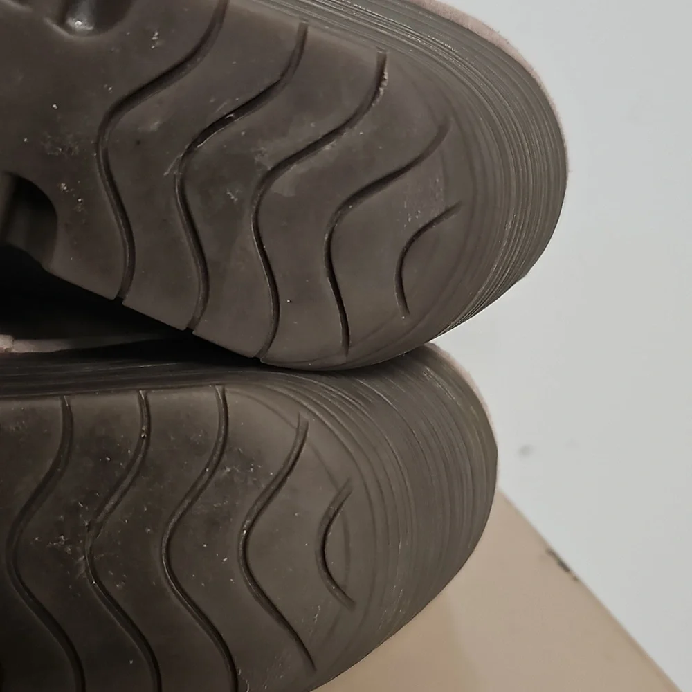 Fly London Yaz Grey Suede Wedge Heels Size 7.5/38 - Picture 10 of 11